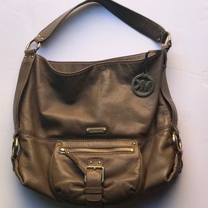 Michael Kors "Austin" leather hobo